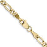 10k 3.5mm Semi-Solid Figaro Chain - Product Photo