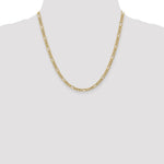 10k 4.2mm Semi-Solid Figaro Chain - Product Photo