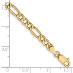 10k 4.2mm Semi-Solid Figaro Chain - Product Photo