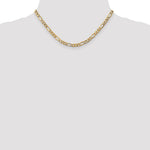 10k 5.35mm Semi-Solid Figaro Chain - Product Photo