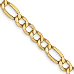 10k 5.35mm Semi-Solid Figaro Chain - Product Photo