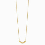 10K Tri-color Black Hills Gold Necklace - Product Photo