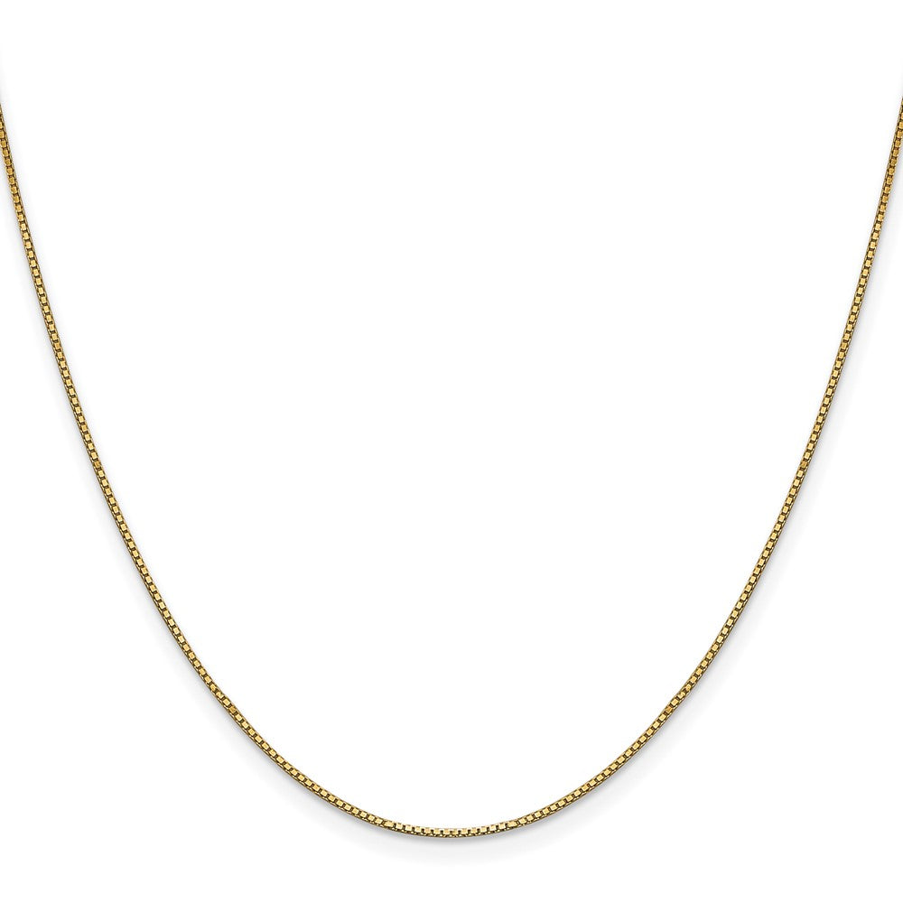 10k .90mm Box Chain - Product Photo