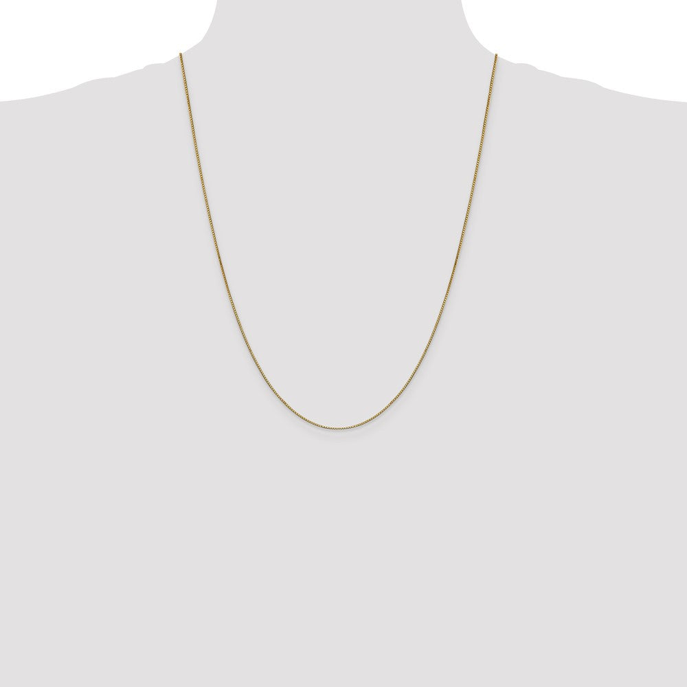 10k .90mm Box Chain - Product Photo