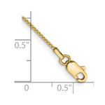 10k .90mm Box Chain - Product Photo