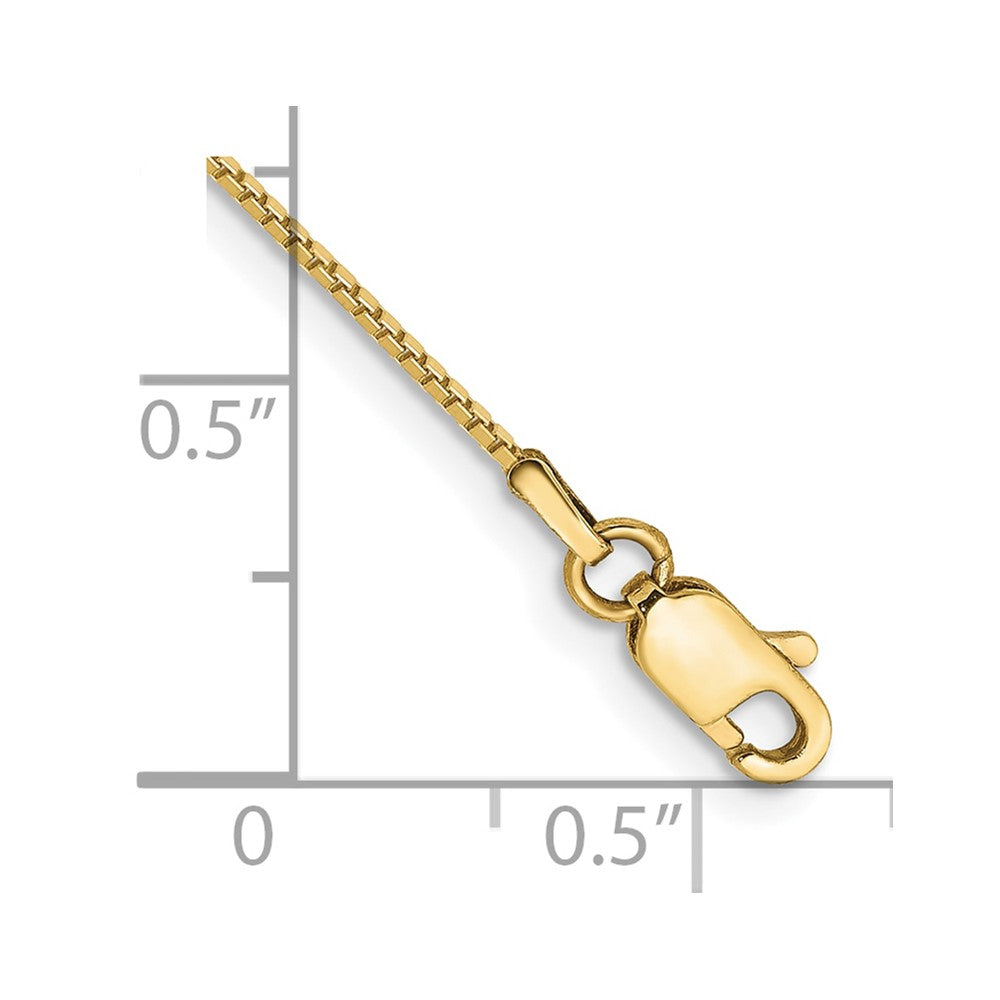 10k .90mm Box Chain - Product Photo