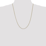 10k 1mm Box Chain - Product Photo
