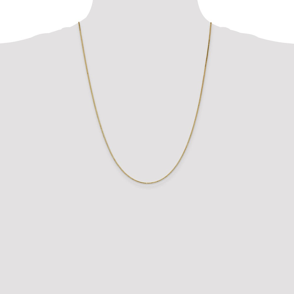 10k 1.1mm Box Chain - Product Photo