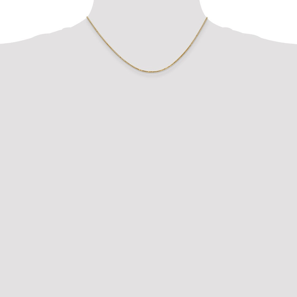 10k 1.3mm Box Chain - Product Photo