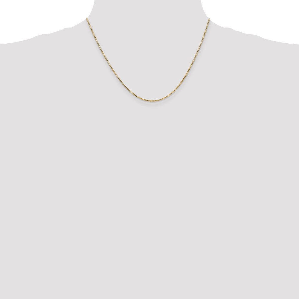 10k 1.3mm Box Chain - Product Photo