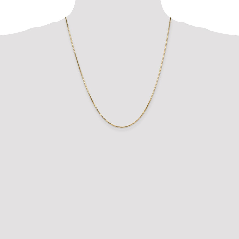 10k 1.3mm Box Chain - Product Photo