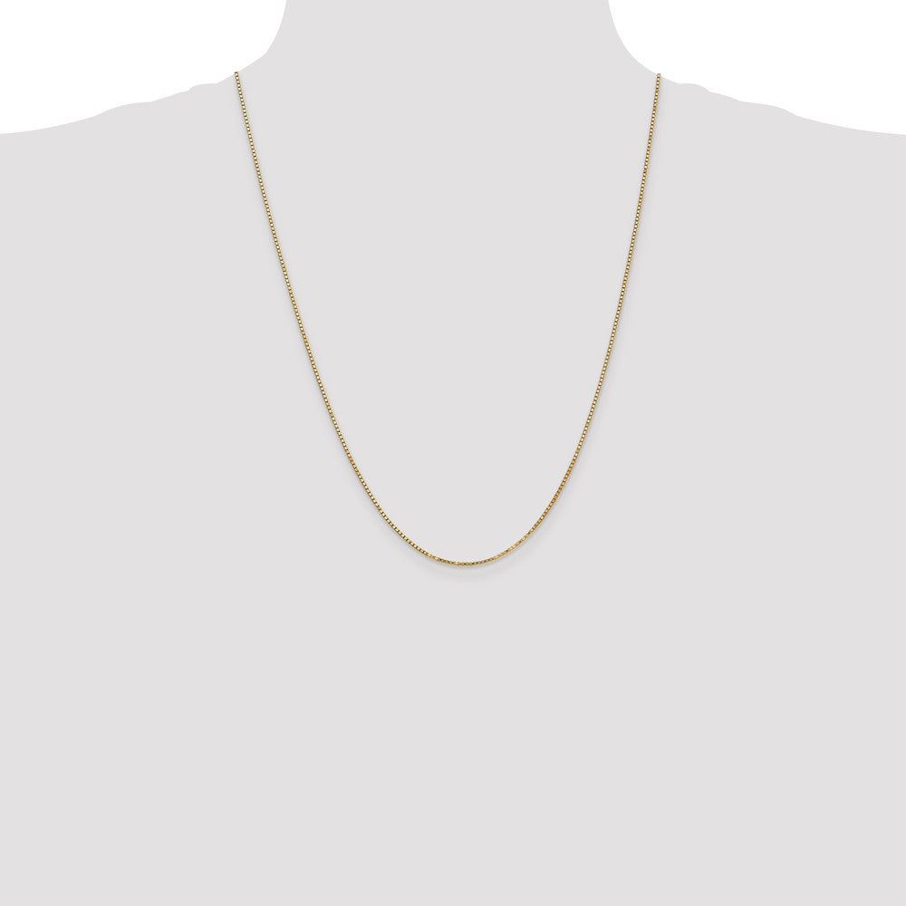 10k 1.3mm Box Chain - Product Photo