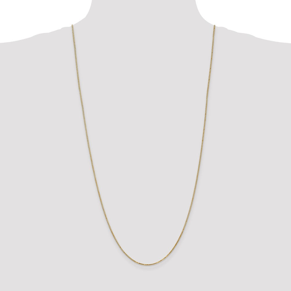 10k 1.3mm Box Chain - Product Photo