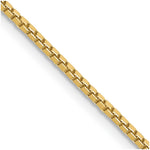 10k 1.3mm Box Chain - Product Photo