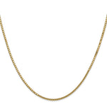 10k 1.5mm Box Chain - Product Photo