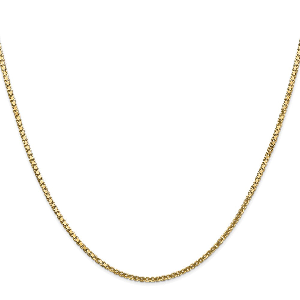 10k 1.5mm Box Chain - Product Photo