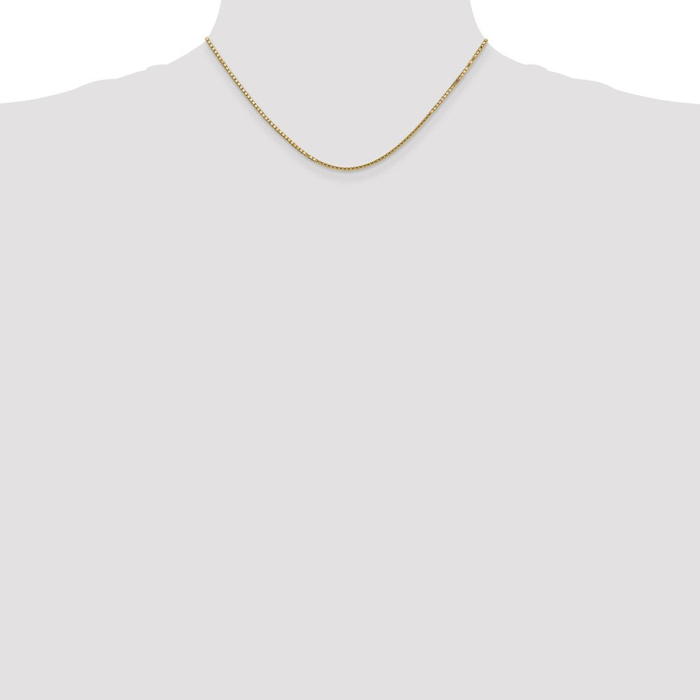 10k 1.5mm Box Chain - Product Photo