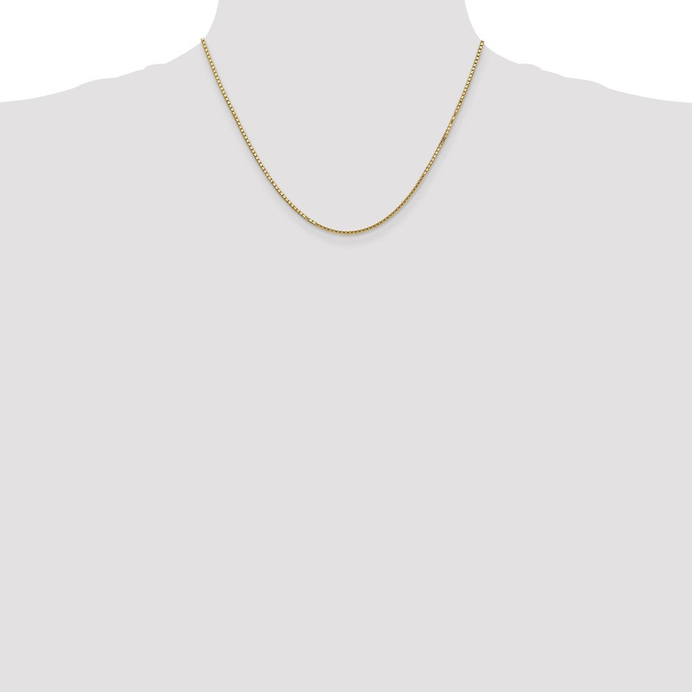 10k 1.5mm Box Chain - Product Photo