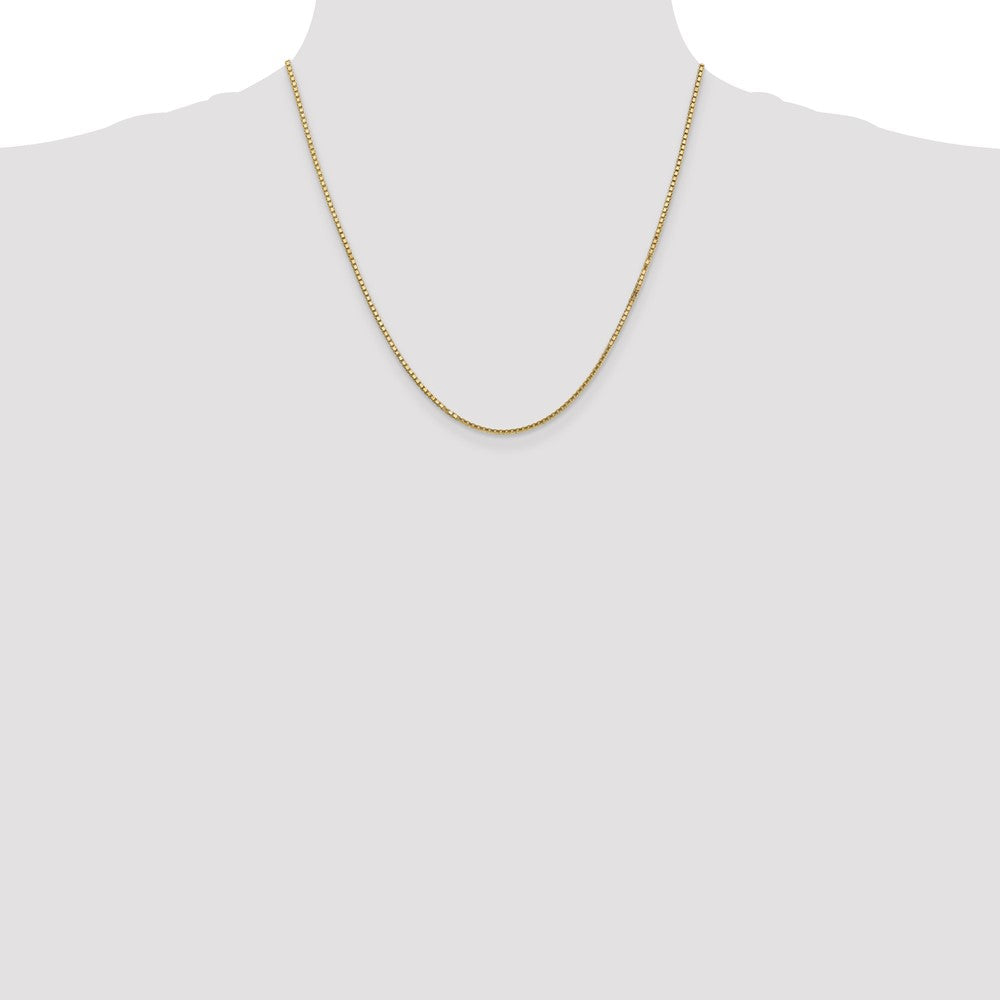 10k 1.5mm Box Chain - Product Photo