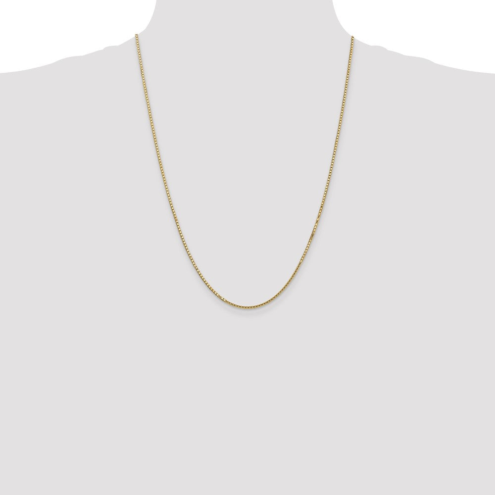 10k 1.5mm Box Chain - Product Photo