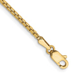 10k 1.5mm Box Chain - Product Photo