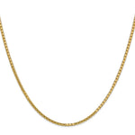 10k 1.9mm Box Chain - Product Photo