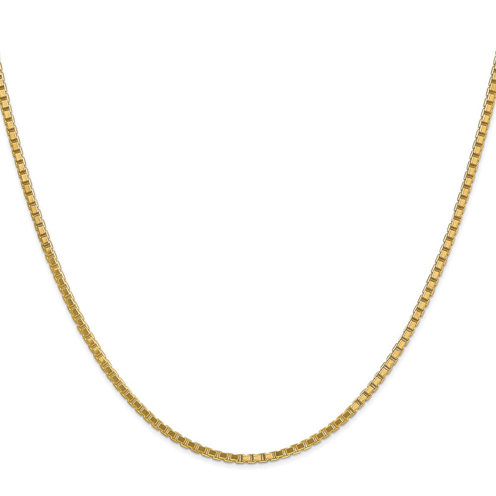 10k 1.9mm Box Chain - Product Photo