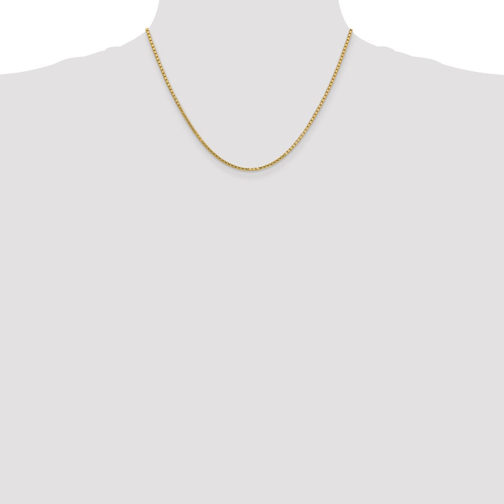 10k 1.9mm Box Chain - Product Photo