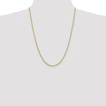 10k 1.9mm Box Chain - Product Photo