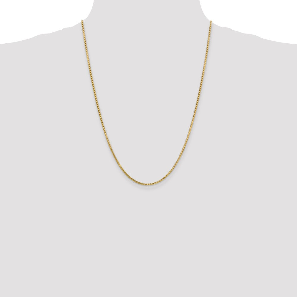 10k 1.9mm Box Chain - Product Photo