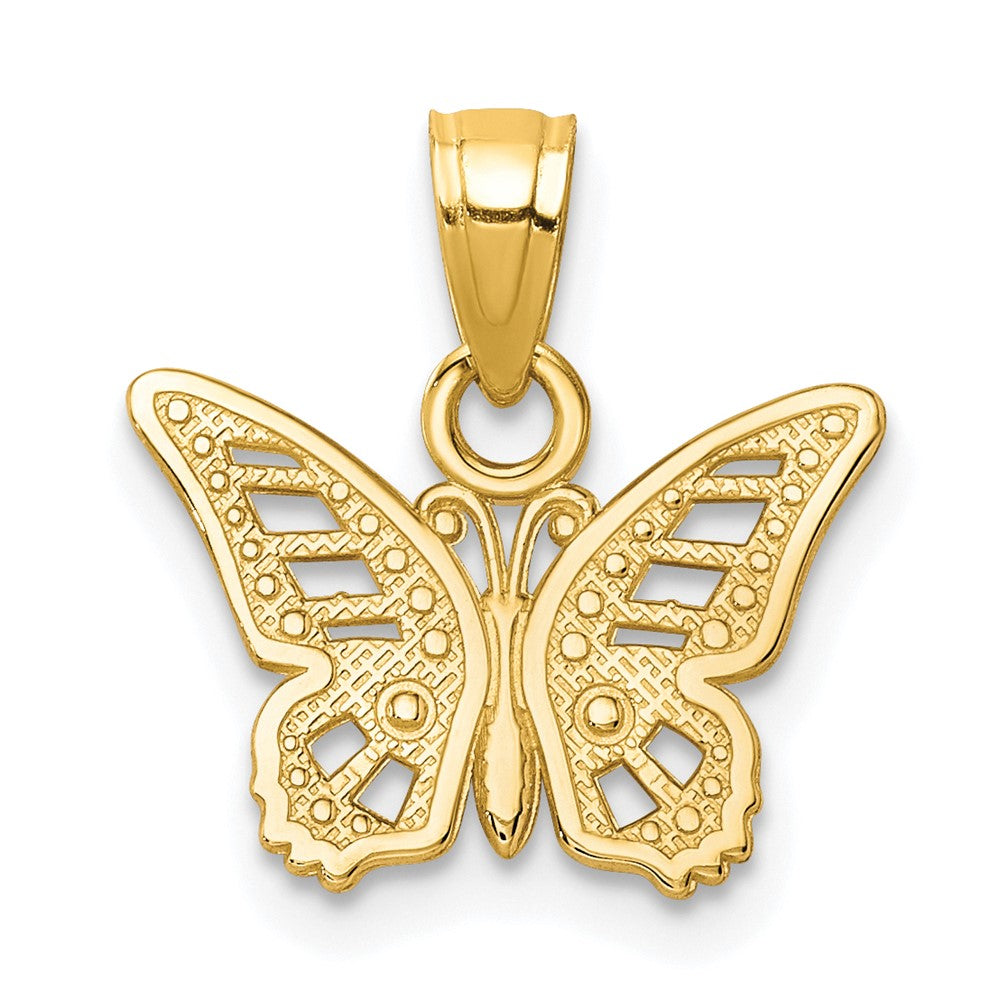 10k Butterfly Charm - Product Photo