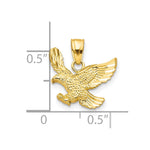 10k Eagle Charm - Product Photo