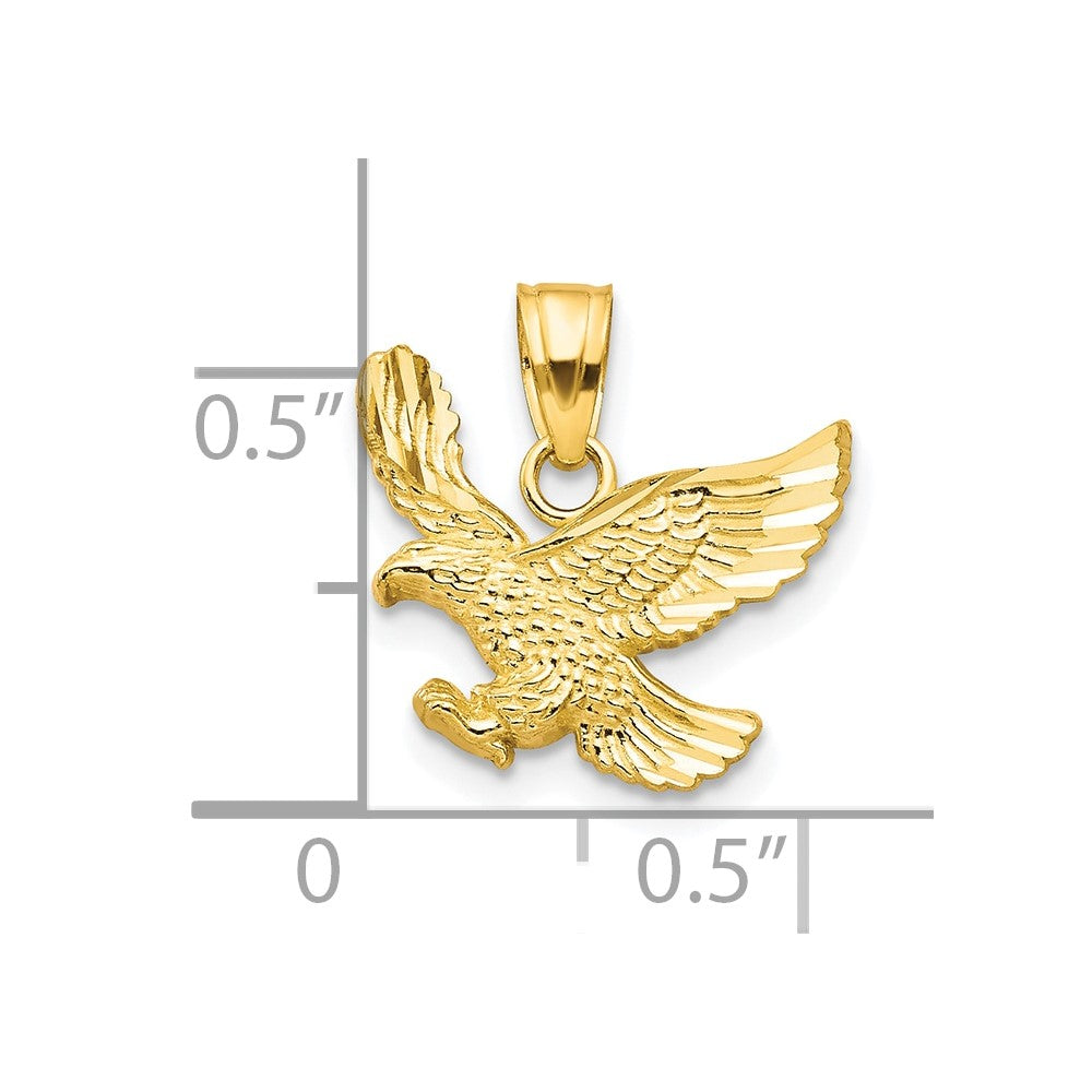 10k Eagle Charm - Product Photo