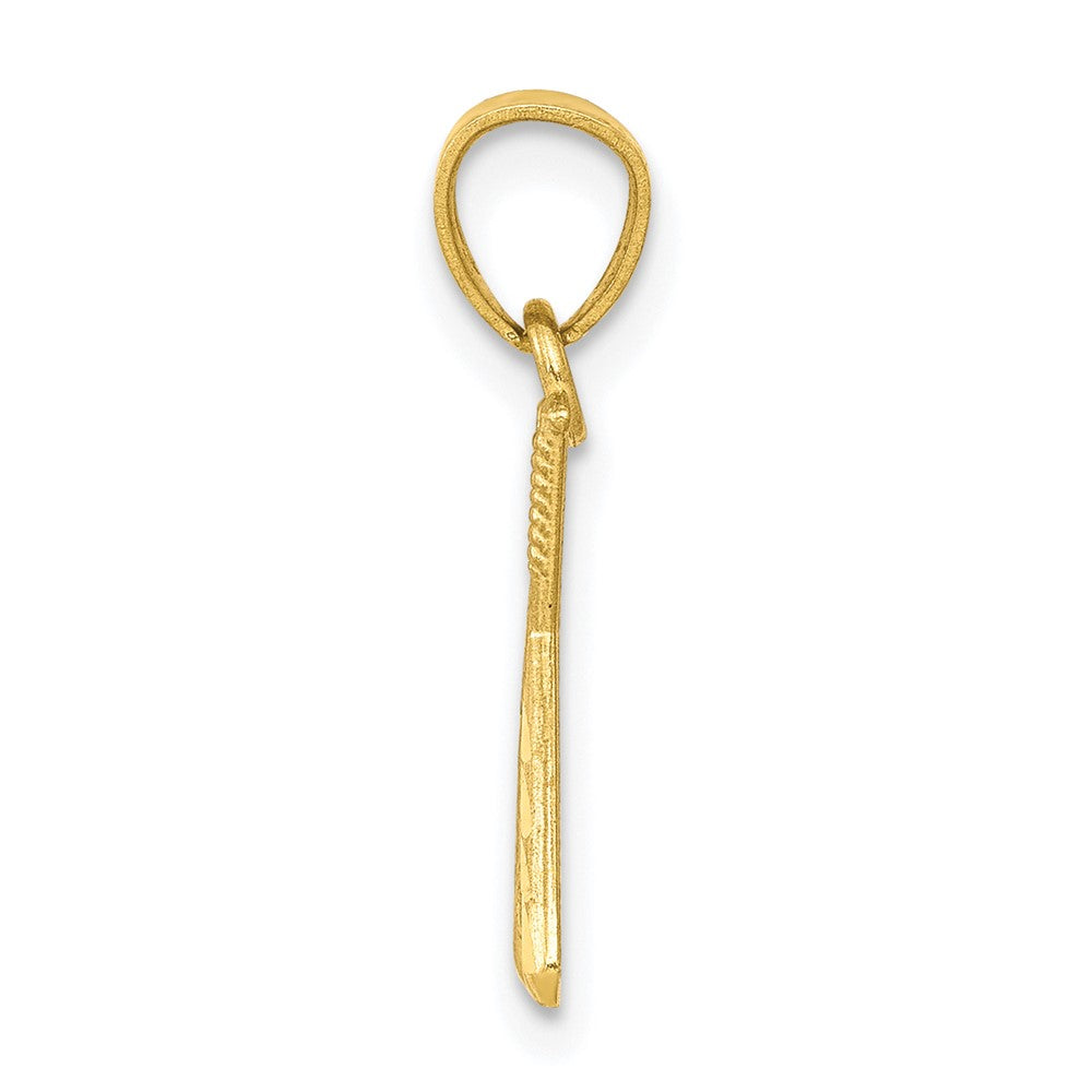 10k Baseball w/Bats Charm - Product Photo