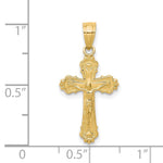10k Crucifix Pendant - Product Photo