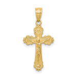 10k Crucifix Pendant - Product Photo