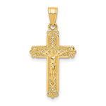 10k Crucifix Pendant - Product Photo