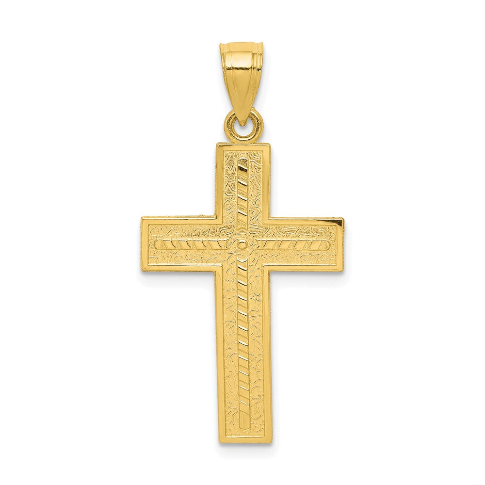 10k Cross Pendant - Product Photo