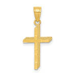 10k Cross Pendant - Product Photo