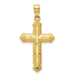 10k Passion Cross Pendant - Product Photo