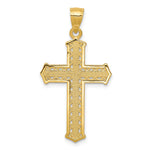 10k Cross Pendant - Product Photo
