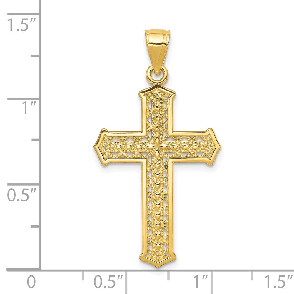10k Cross Pendant - Product Photo