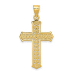 10k Cross Pendant - Product Photo