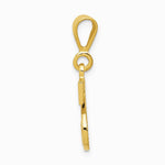 10K / 14K Yellow Gold 10KY Initial S Pendant - Product Photo