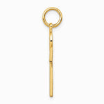 10K / 14K Yellow Gold Ankh Cross Charm - Product Photo