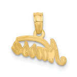 10K / 14K Yellow Gold Nurse Pendant - Product Photo