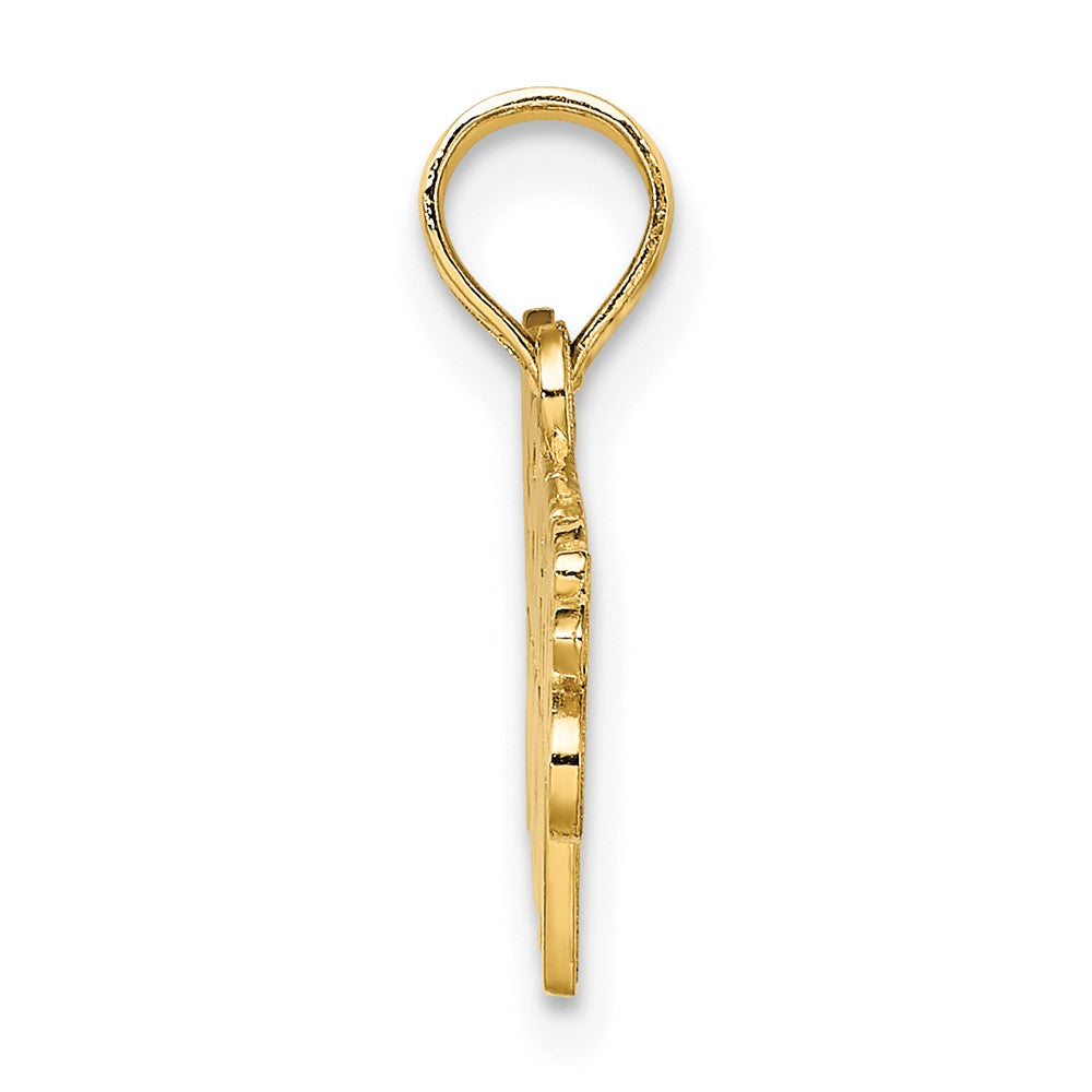 10k POLICE OFFICER'S MOM Charm - Product Photo
