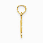 10K / 14K Yellow Gold I HEART MY CATS Charm - Product Photo