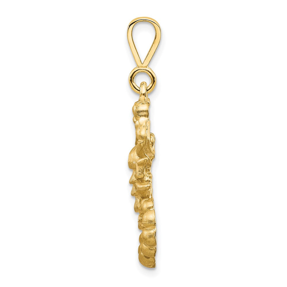 10K Yellow Gold Scorpion Charm - Product Photo