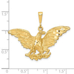 10k Eagle Charm - Product Photo